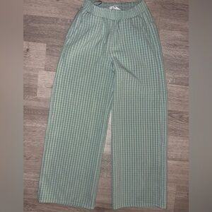 H&M Women’s Mint Striped Pants